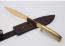 Golden Fox machete / Мачете изцяло метално със златист цвят и алуминиева дръжка