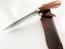 Ловен нож Bowie  ръчно направен от дамаска японска стомана