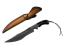Луксозен ловджийски нож с дамаска острие и изящен калъф
