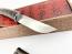 Ръчно направен ловен нож от дамаска стомана с VG 10 сърцевина форма Хот-Дог