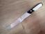 Кухненски нож  с полимерна чернобяла дръжка - голям