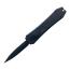 Сгъваем автоматичен метален нож кама Black  OTF
