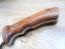 Масивен ловен нож от закалена неръждаема стомана с удобна дървена дръжка columbia