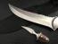 Ловен нож от неръждаема стомана и скрит малък нож в дръжката