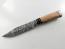 Руски ловен нож с кания шарка имитираща дамаската стомана 