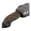 Ловен нож с кожен калъф фултанг с черно рефлекторно покритие Knives WK10