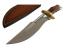 Компактен Ловен Нож за Оцеляване с Дървена Дръжка и Висококачествена Кожена Кания - SA78