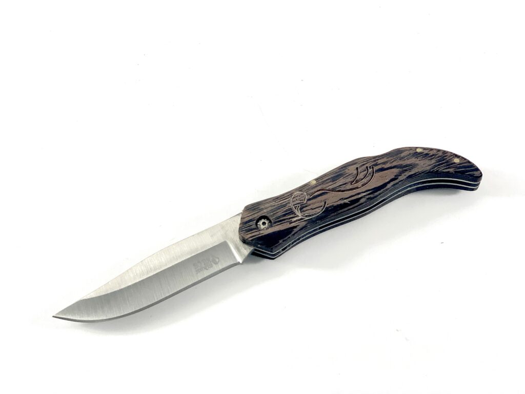 Сгъваем джобен ловен нож TerraBlade Stainless Steel  |  Lesno.org