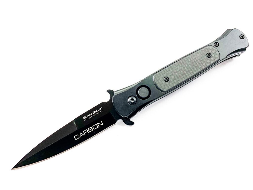 Сгъваем автоматичен нож Knife BlackField Carbon  |  Lesno.org