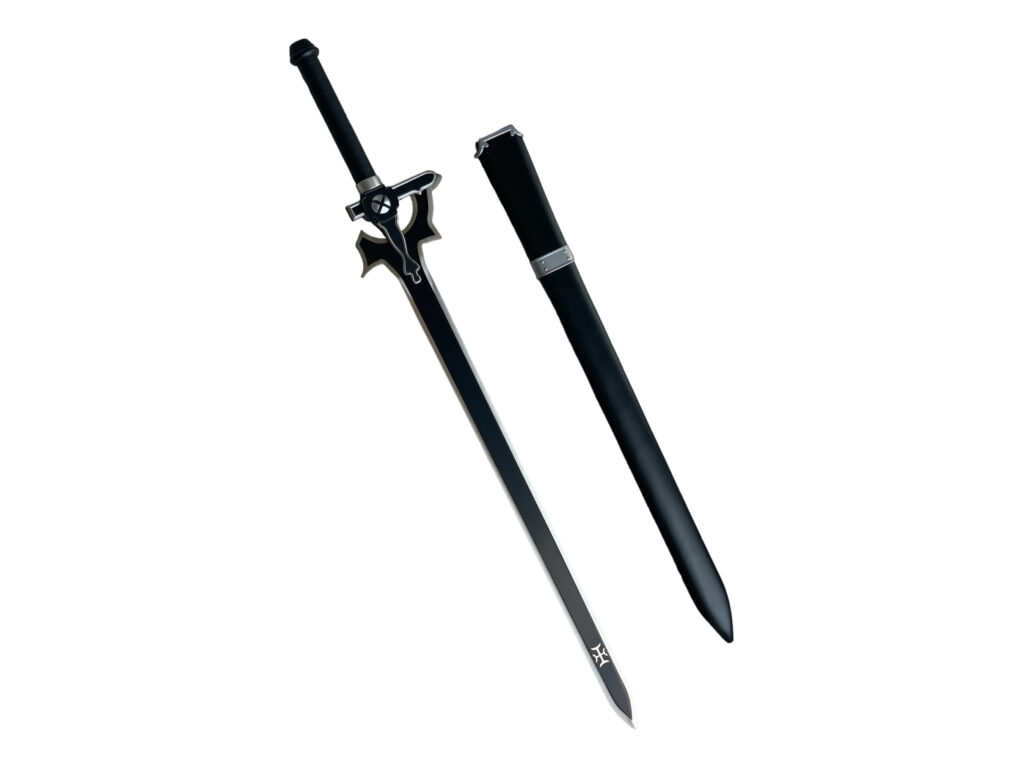 Катана мечове вдъхновени от Анимето Art Online и мечът на Kirito – Elucidator. Идеални за Anime cosplay и фенове на Manga  |  Lesno.org