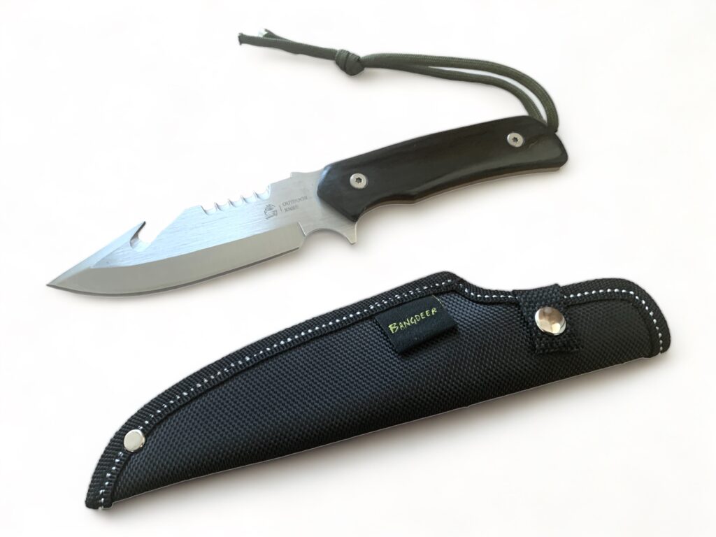 Военен ловен нож с G10 дръжка – модел ‘Knife Bangdeer Outdoor  |  Lesno.org