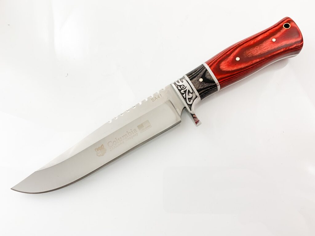 USA RiverForge SA41 Bowie Hunting knife Ловен нож метален масивен за Америсканския пазар  |  Lesno.org