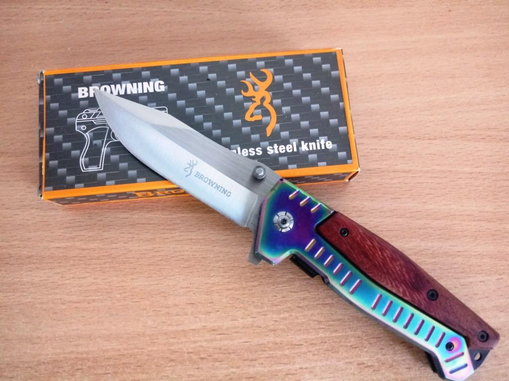 Сгъваем полуавтоматичен джобен нож – WildSteel DA94  |  Lesno.org