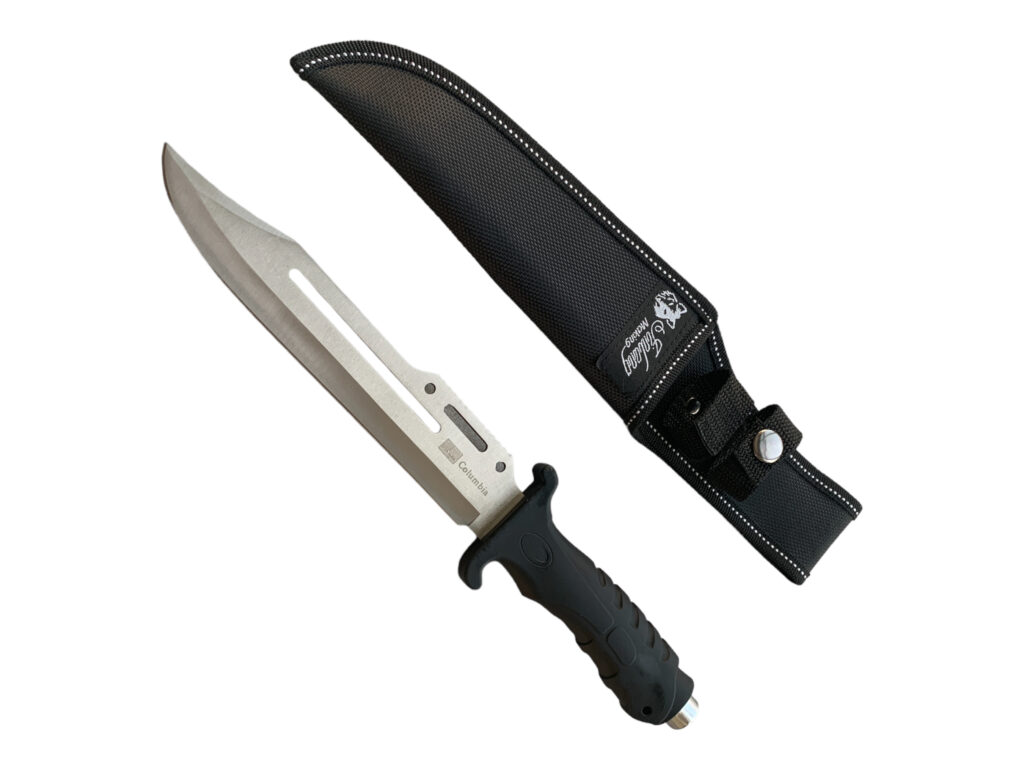 Ловен нож за планината или вилата RiverForge AK-104 survival Tool  |  Lesno.org