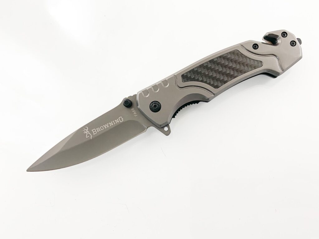 WildSteel FA68 – Сгъваем автоматичен нож с иноксово покритие на острието  |  Lesno.org