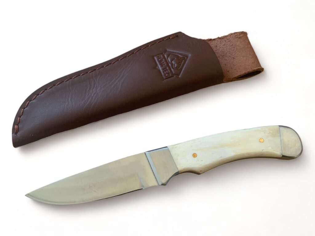 Класически ловен нож ‘Puma Knife’ с дръжка от еленов рог  |  Lesno.org