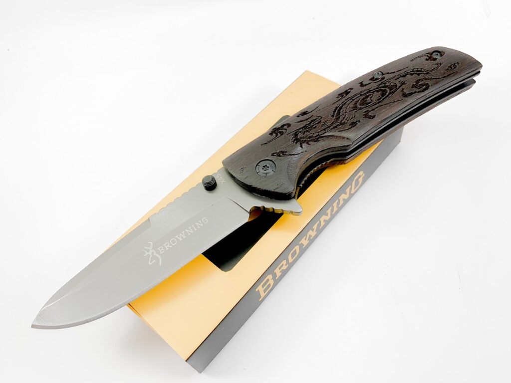 WildSteel X45 – сгъваем полуавтоматичен джобен нож с клипс за колан  |  Lesno.org