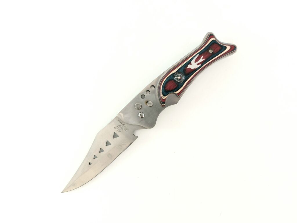 Pocket Knife модел 328 сгъваем автоматичен нож с калъф  |  Lesno.org